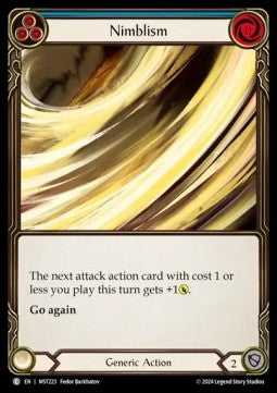 Nimblism (Blue) (Regular) - Part the Mistveil (Common) [MST-223]