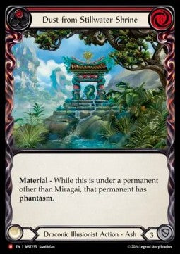 Dust from Stillwater Shrine (Rainbow Foil) - Part the Mistveil (Majestic) [MST-235]