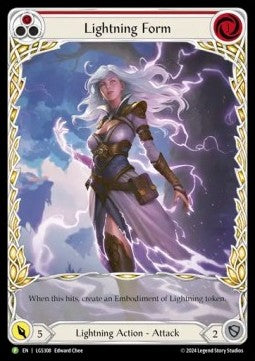 Lightning Form (Extended Art Rainbow Foil)