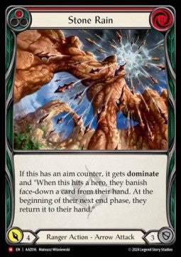 Stone Rain (Rainbow Foil) - Armory Deck: Azalea (Majestic) [AAZ-016]