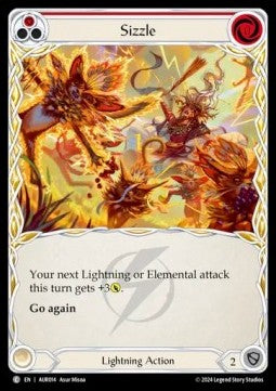 Sizzle (Red) (Regular) - First Strike: Aurora (Common) [AUR-014]