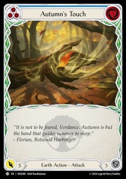 Autumn's Touch (Blue) (Regular) - Rosetta (Common) [ROS-048]