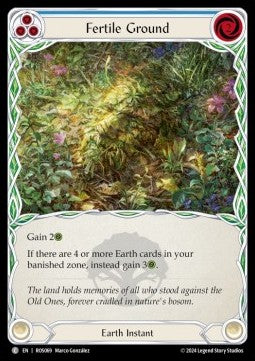 Fertile Ground (Blue) (Regular) - Rosetta (Common) [ROS-069]