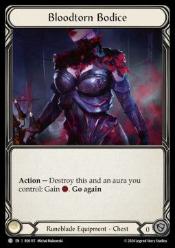 Bloodtorn Bodice (Regular) - Rosetta (Common) [ROS-115]