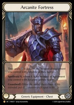 Arcanite Fortress (Extended Art Cold Foil) - Rosetta (Legendary) [ROS-211]