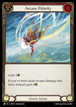 Arcane Polarity (Red) (Rainbow Foil) - Rosetta (Common) [ROS-231]