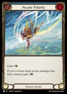Arcane Polarity (Blue) (Regular) - Rosetta (Common) [ROS-233]