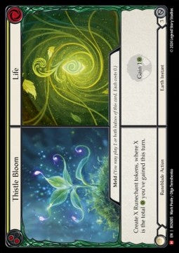 Thistle Bloom // Life (Rainbow Foil)