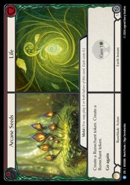 Arcane Seeds // Life (Regular) - Rosetta (Rare) [ROS-006]