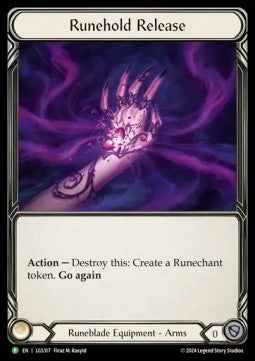 Runehold Release (Rainbow Foil)
