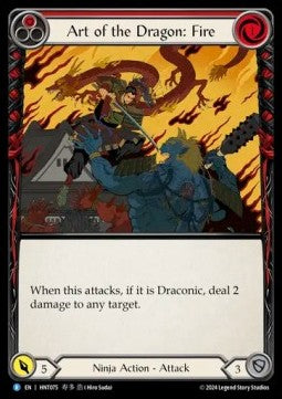 Art of the Dragon: Fire (Rainbow Foil)