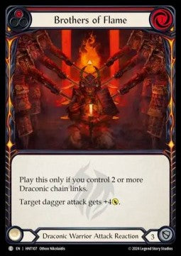 Brothers of Flame (Rainbow Foil) - The Hunted (Common) [HNT-107]