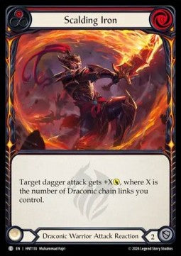 Scalding Iron (Rainbow Foil) - The Hunted (Common) [HNT-110]