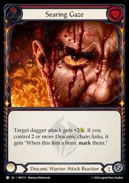 Searing Gaze (Rainbow Foil) - The Hunted (Common) [HNT-111]