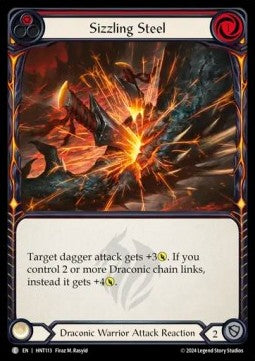 Sizzling Steel (Regular) - The Hunted (Common) [HNT-113]