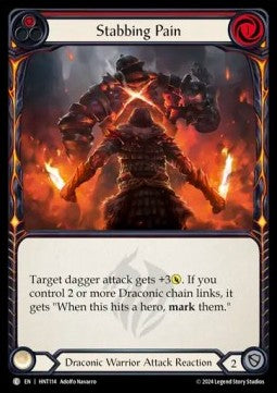 Stabbing Pain (Rainbow Foil) - The Hunted (Common) [HNT-114]