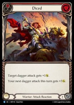 Diced (Red) (Regular) - The Hunted (Rare) [HNT-119]