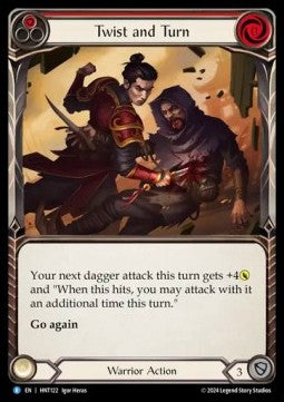 Twist and Turn (Red) (Regular) - The Hunted (Rare) [HNT-122]