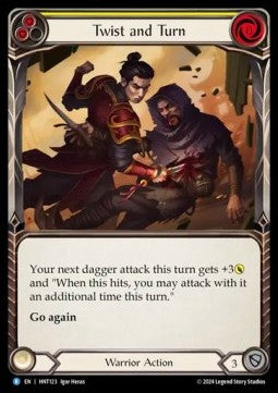 Twist and Turn (Yellow) (Regular) - The Hunted (Rare) [HNT-123]