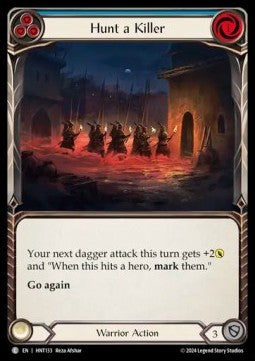 Hunt a Killer (Blue) (Rainbow Foil) - The Hunted (Common) [HNT-133]