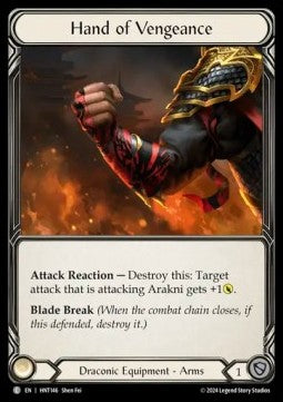 Hand of Vengeance (Regular) - The Hunted (Common) [HNT-146]