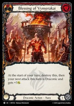 Blessing of Vynserakai (Regular) - The Hunted (Common) [HNT-163]