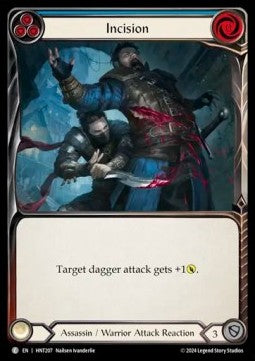 Incision (Blue) (Regular) - The Hunted (Common) [HNT-207]