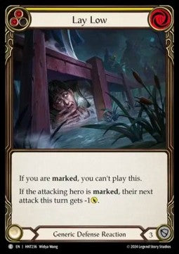 Lay Low (Rainbow Foil) - The Hunted (Common) [HNT-236]