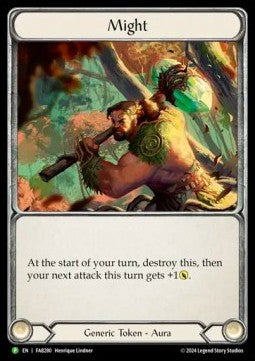 Might (Cold Foil) - FAB Promos (Promo) [FAB-280]