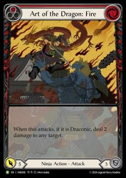 Art of the Dragon: Fire (Extended Art Rainbow Foil)