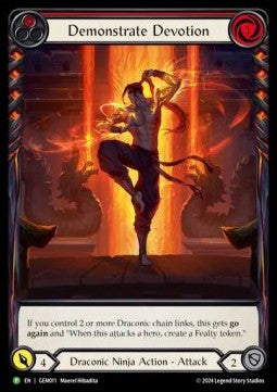 Demonstrate Devotion (Extended Art Rainbow Foil)