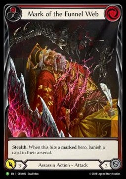 Mark of the Funnel Web (Red) (Regular) - GEM Pack Promos (Promo) [GEM-022]