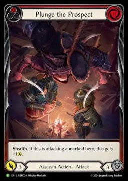 Plunge the Prospect (Red) (Regular) - GEM Pack Promos (Promo) [GEM-024]