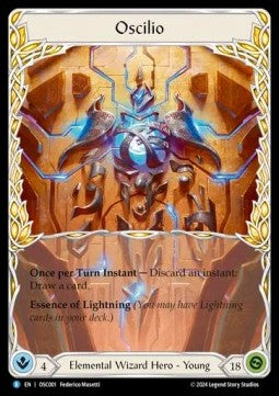 Oscilio (Rainbow Foil) - Rosetta - Oscilio Blitz Deck (Rare) [OSC-001]