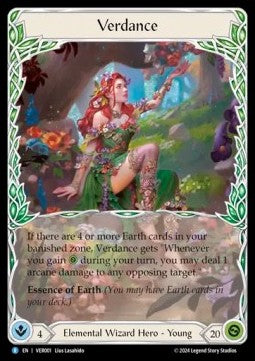 Verdance (Rainbow Foil) - Rosetta - Verdance Blitz Deck (Rare) [VER-001]