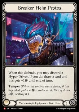 Breaker Helm Protos (Rainbow Foil) - Armory Deck: Maxx Nitro (Majestic) [AMX-003]