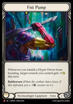 Fist Pump (Rainbow Foil) - Armory Deck: Maxx Nitro (Majestic) [AMX-005]
