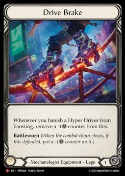Drive Brake (Rainbow Foil) - Armory Deck: Maxx Nitro (Majestic) [AMX-006]