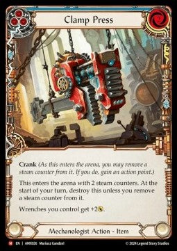 Clamp Press (Regular) - Armory Deck: Maxx Nitro (Majestic) [AMX-026]