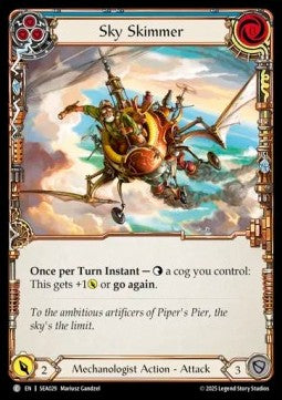 Sky Skimmer (Blue) (Regular) - High Seas (Common) [SEA-029]