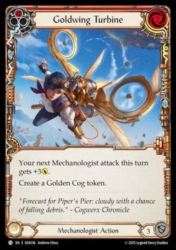 Goldwing Turbine (Red) (Regular) - High Seas (Common) [SEA-036]