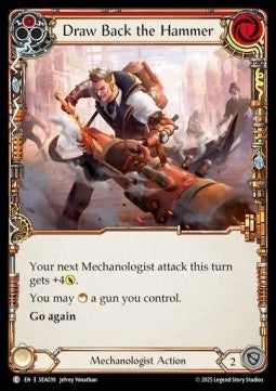 Draw Back the Hammer (Rainbow Foil) - High Seas (Common) [SEA-039]