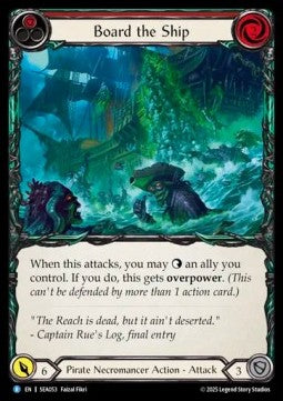 Board the Ship (Rainbow Foil) - High Seas (Rare) [SEA-053]