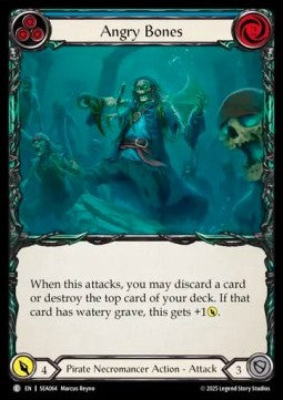 Angry Bones (Blue) (Regular) - High Seas (Common) [SEA-064]