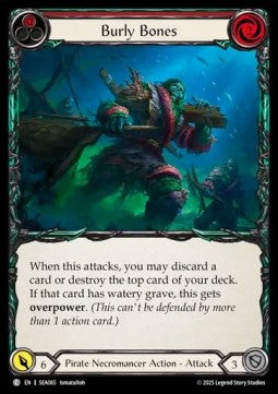 Burly Bones (Red) (Regular) - High Seas (Common) [SEA-065]