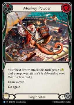 Monkey Powder (Rainbow Foil) - High Seas (Rare) [SEA-102]