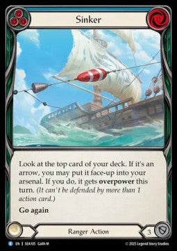 Sinker (Rainbow Foil) - High Seas (Rare) [SEA-105]
