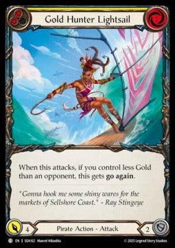 Gold Hunter Lightsail (Regular) - High Seas (Common) [SEA-162]