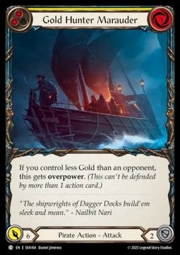 Gold Hunter Marauder (Rainbow Foil) - High Seas (Common) [SEA-164]