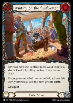 Mutiny on the Swiftwater (Rainbow Foil) - High Seas (Common) [SEA-178]